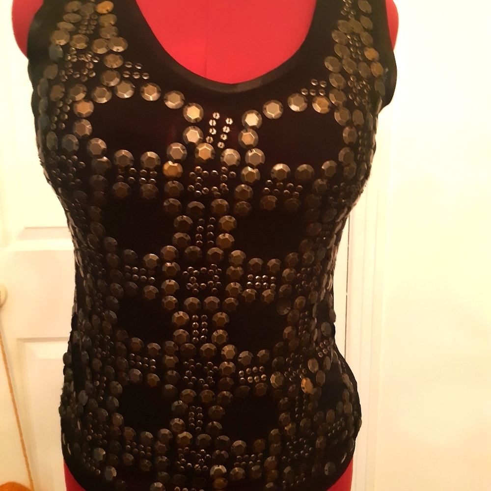 metalic camisole